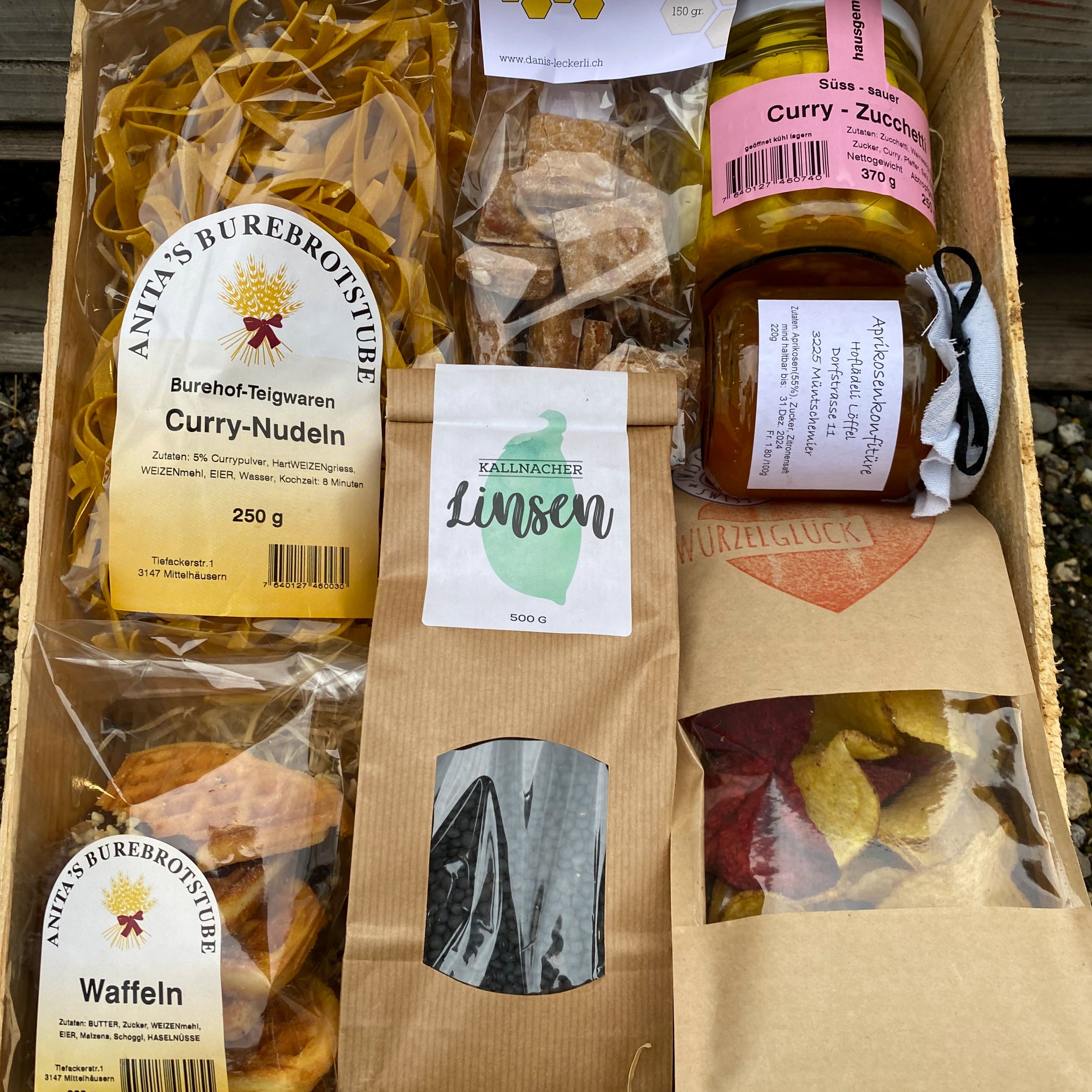 Geschenkkiste Trockenartikel